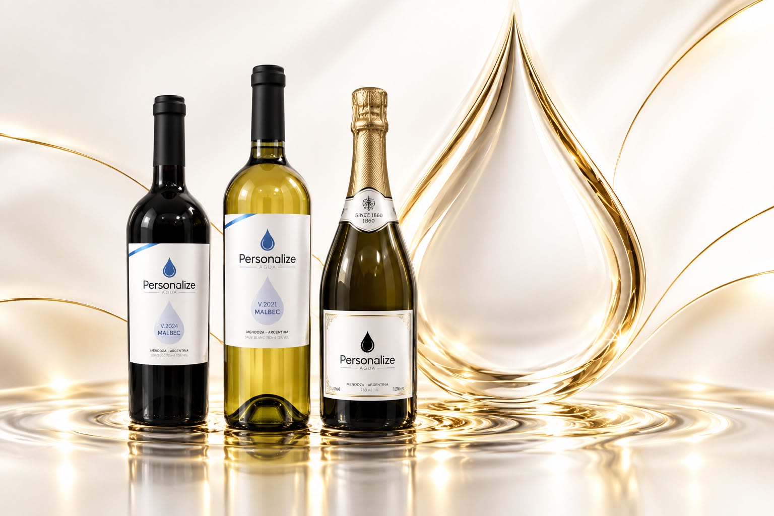Espumantes e vinhos